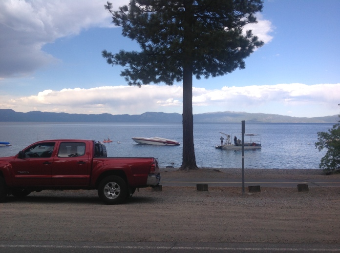 Western coast of Lake Tahoe